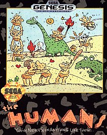 Pochette The Humans version Megadrive