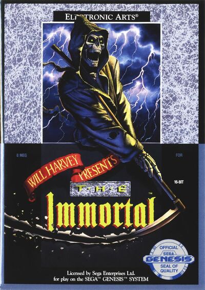 Pochette The Immortal version Megadrive