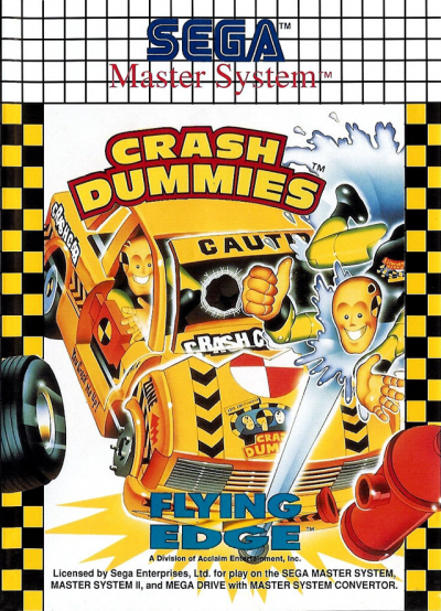 Pochette The Incredible Crash Dummies version Master System