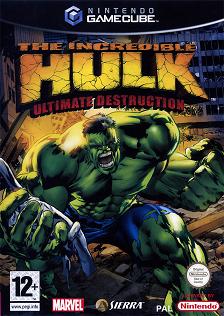 Pochette The Incredible Hulk : Ultimate Destruction version GameCube