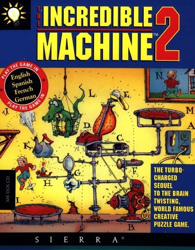 Pochette The Incredible Machine 2 version PC Windows