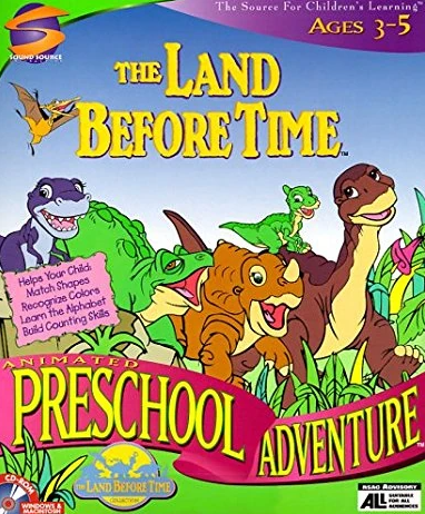 Pochette The Land Before Time : Preschool Adventure version PC Windows