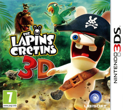 Pochette The Lapins Crétins 3D version 3DS