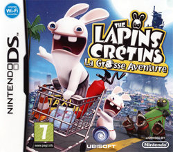 Pochette The Lapins Crétins : La Grosse Aventure version DS