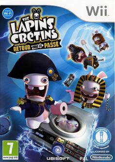 Pochette The Lapins Crétins : Retour vers le Passé version Wii