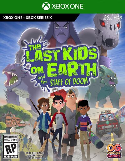 Pochette The Last Kids on Earth et le Sceptre Maudit ! version Xbox One