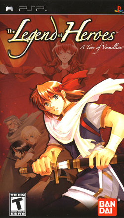 Pochette The Legend of Heroes : A Tear of Vermillion version PSP