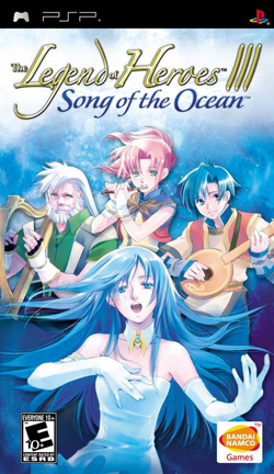 Pochette The Legend of Heroes III : Song of the Ocean version PSP