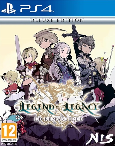 Pochette The Legend of Legacy HD Remastered version PlayStation 4