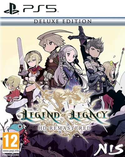 Pochette The Legend of Legacy HD Remastered version PlayStation 5