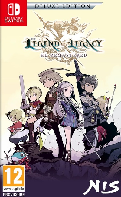 Pochette The Legend of Legacy HD Remastered version Switch
