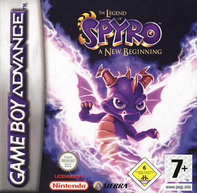 Pochette The legend of Spyro : A New Beginning version GameBoy Advance