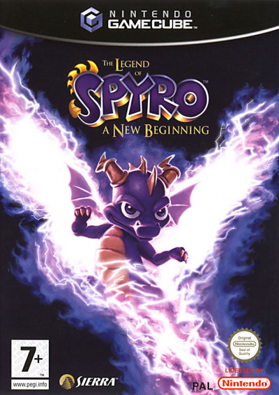 Pochette The legend of Spyro : A New Beginning version GameCube