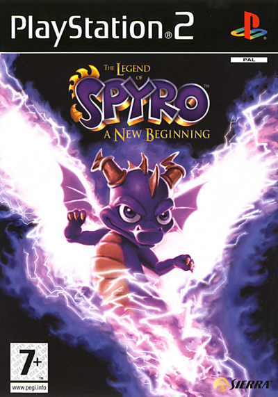 Pochette The legend of Spyro : A New Beginning version PlayStation 2