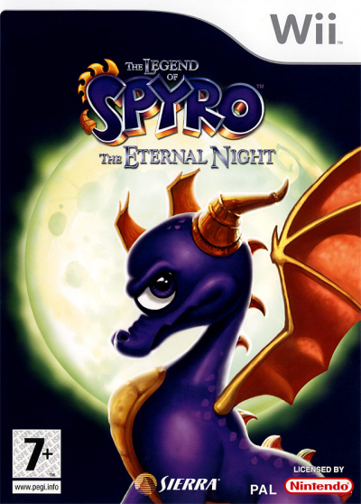 Pochette The legend of Spyro : The Eternal Night version Wii