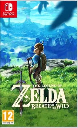 Pochette The Legend of Zelda : Breath of the Wild version Switch