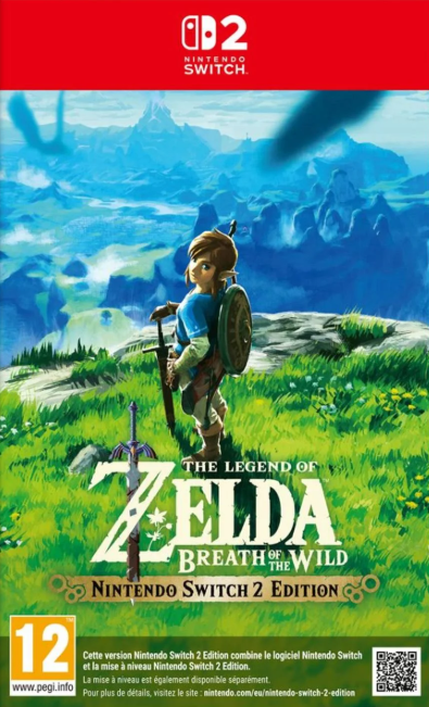 Pochette The Legend of Zelda : Breath of the Wild – Nintendo Switch 2 Edition version Switch 2