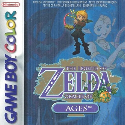 Pochette The Legend of Zelda : Oracle of Ages version GameBoy/Color