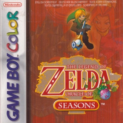 Pochette The Legend of Zelda : Oracle of Seasons version GameBoy/Color