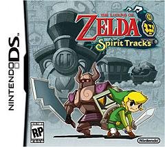Pochette The legend of Zelda : Spirit Tracks version DS