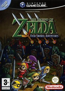 Pochette The legend of Zelda : The four swords adventures version GameCube