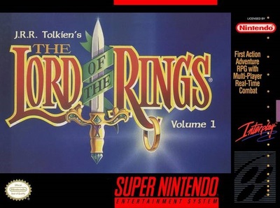 Pochette The Lord of the Rings : Volume 1 version Super Nintendo