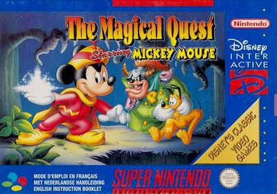 Pochette The Magical Quest Starring Mickey Mouse version Super Nintendo