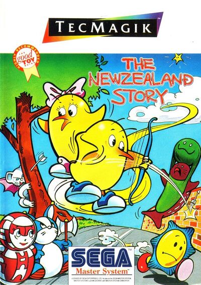 Pochette The NewZealand Story version Master System