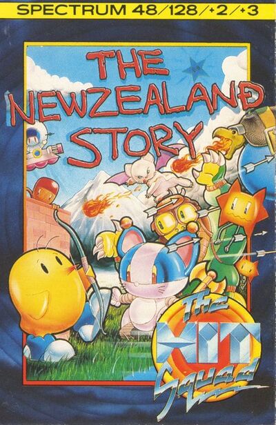 Pochette The NewZealand Story version ZX Spectrum