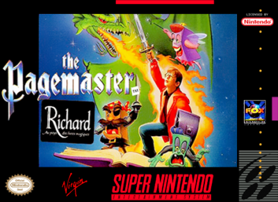 Pochette The Pagemaster version Super Nintendo
