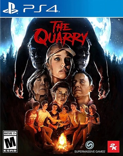Pochette The Quarry version PlayStation 4
