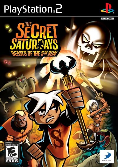 Pochette The Secret Saturdays : Beasts of the 5th Sun version PlayStation 2