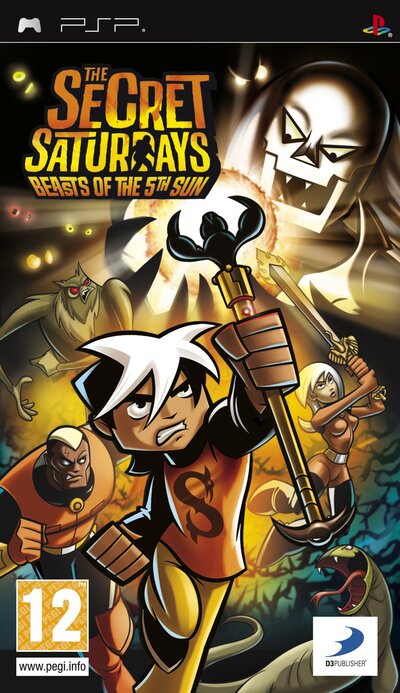 Pochette The Secret Saturdays : Beasts of the 5th Sun version PSP