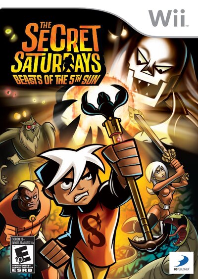 Pochette The Secret Saturdays : Beasts of the 5th Sun version Wii