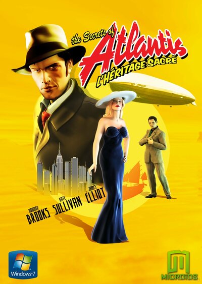 Pochette The Secrets of Atlantis : L'Héritage Sacré version PC Windows