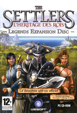 Pochette The Settlers : L'Héritage des Rois - Legends Expansion Disc version PC Windows