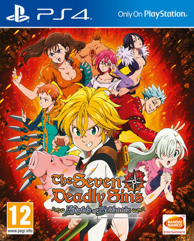 Pochette The Seven Deadly Sins : Knights of Britannia version PlayStation 4