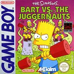 Pochette The Simpsons : Bart vs the Juggernauts version GameBoy/Color