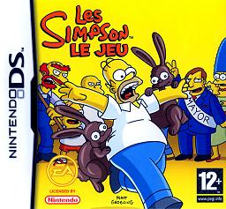 Pochette The Simpsons Game version DS
