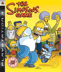 Pochette The Simpsons Game version PlayStation 3