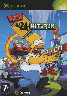 Pochette The Simpsons Hit & Run version Xbox