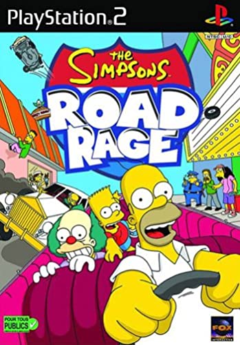 Pochette The Simpsons : Road Rage version PlayStation 2