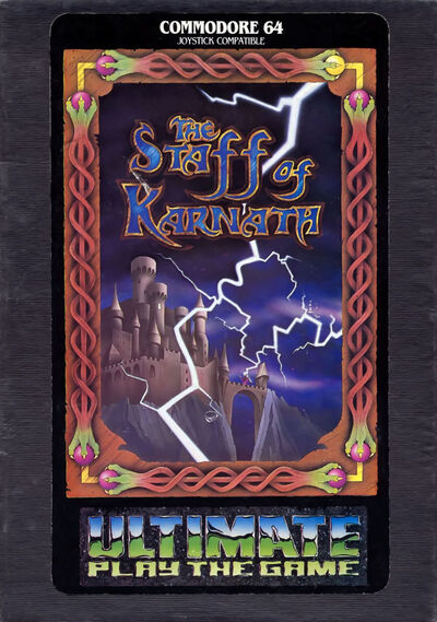 Pochette The Staff of Karnath version Commodore 64