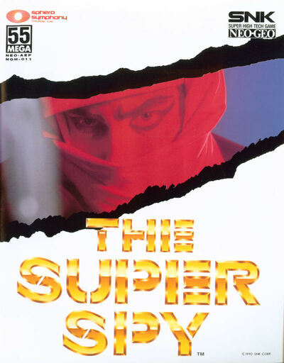Pochette The Super Spy version Neo Geo