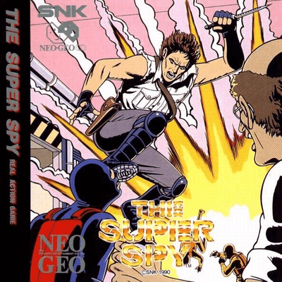Pochette The Super Spy version Neo-Geo CD