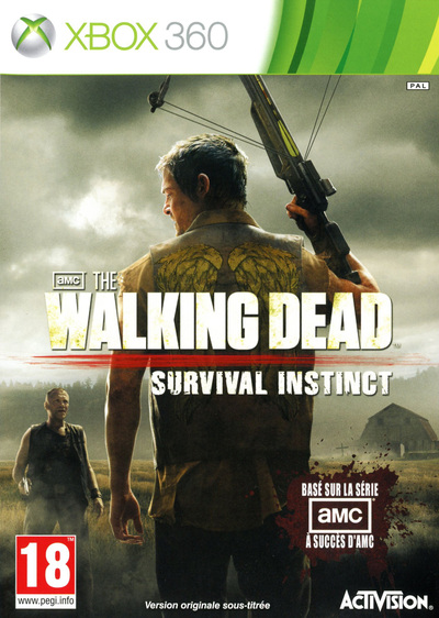 Pochette The Walking Dead : Survival Instinct version Xbox 360