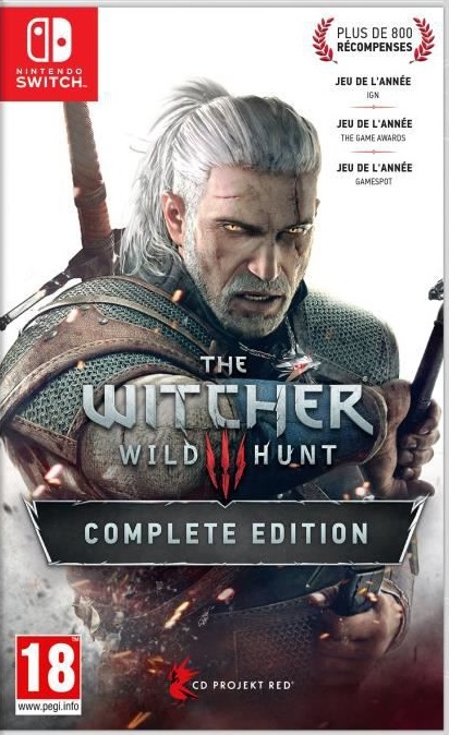 Pochette The Witcher 3 : Wild Hunt version Switch