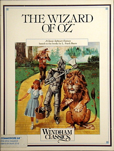Pochette The Wizard of Oz version Commodore 64