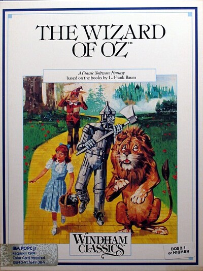 Pochette The Wizard of Oz version PC MS-DOS