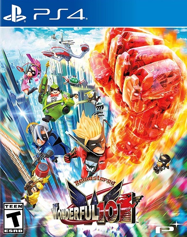 Pochette The Wonderful 101 : Remastered version PlayStation 4